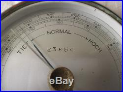 Vintagemaritime Marine Ship Brass Barometer Sundo