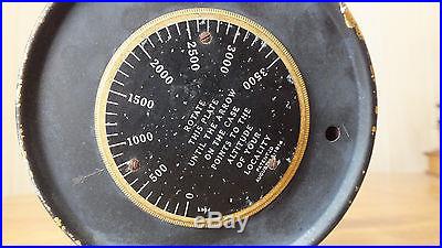 VINTAGE 1920s TYCOS TAYLOR INSTRUMENT CO BRASS STORMOGUIDE BAROMETER STORMOGUIDE