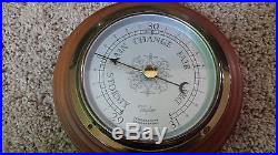 VINTAGE ANTIQUE TAYLOR INSTRUMENTS ROCHESTER NY BAROMETER TEMPERATURE