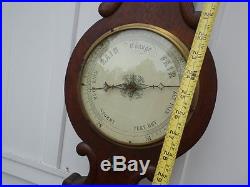 VINTAGE BANJO BAROMETER A REAL ONE WITH A MERCURIAL MEASURING SYSTEM