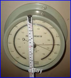Vintage Marine Aneroid Barometer Of Utsuki Keiki Co Ltd Yokohama Japan No 1007