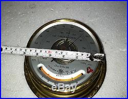 Vintage Marine Osaka Aneroid Barometer Made In Japan N0 6449 Year 1991