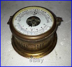 Vintage Marine Precision Barometer