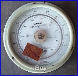 Vintage Marine Ship Aneroid Barometer Of Utsuki Keiki Co Ltd Yokohama Japan
