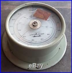 Vintage Marine Ship Aneroid Barometer Of Utsuki Keiki Co Ltd Yokohama Japan