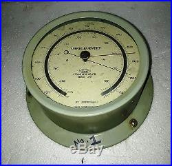 Vintage Marine Utsuki Keiki Aneroid Barometer Made In Japan
