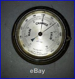 Vintage Marine Viking Barometer Made In Germany