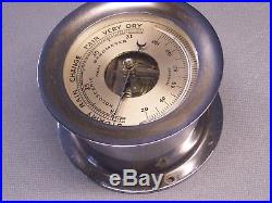 Very Nice CHELSEA HOLOSTERIC BAROMETER/THERMOMETER 5.5 inch Round