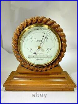 Very Rare 1780's Aneroid Barometer/Thermometer W. Paviour Peterborough England