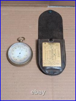 Very Rare Antique Short & Mason barometer / altimeter Original Case Very Nice Very Rare Antique Short & Mason barometer / altimeter Original Case Very Nice