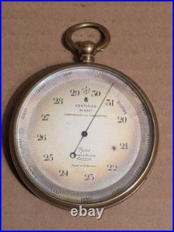 Very Rare Antique Short & Mason barometer / altimeter Original Case Very Nice Very Rare Antique Short & Mason barometer / altimeter Original Case Very Nice