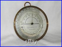 Very Rare Paul Naudet & Cie Holosteric Barometer for Chs. J. Gaupp Hong Kong