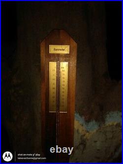 Very old J shaped barometer