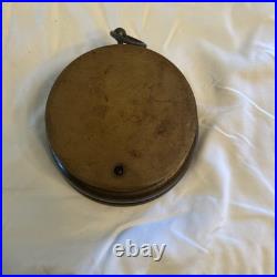 Victorian Brass Cased Aneroid Barometer by Lucien Vidi Victorian Brass Cased Aneroid Barometer by Lucien Vidi