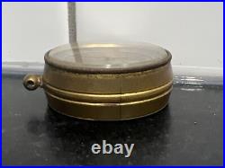 Victorian Brass Cased Compensated Barometer by Dubois & Casse, France D(anchor)C