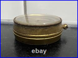 Victorian Brass Cased Compensated Barometer by Dubois & Casse, France D(anchor)C