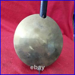 Victorian German Signed Serial Number 57518 Two Weight Vienna Pendulum Complete