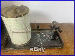 Vint Short and Mason Theromography Machine Tycos Chart No 46 Taylor Cylinder