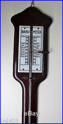 VintageOptik enbeco stick barometer P F Kjeldsen Danish