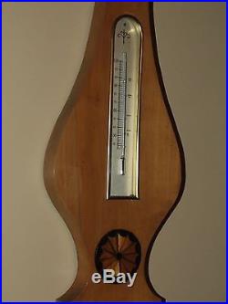 Vintage 35 German Weather Station Wall Barometer Thermometer Made in Germany