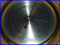 Vintage 35 German Weather Station Wall Barometer Thermometer Made in Germany