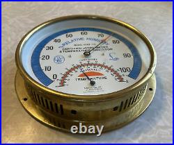 Vintage Abbeon Cal Inc Hygrometer Model Htab-176 Nice