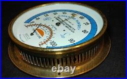 Vintage Abbeon Cal Inc Hygrometer Thermometer Model Htab-176 made in Germany
