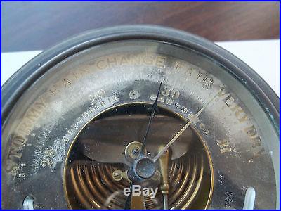 Vintage Abercrombie & Fitch Co Holosteric Barometer and Fahre Therm Made in Fran