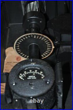 Vintage Aircraft Friez Bendix Anemometer USN Navy Meteorological Wind Set