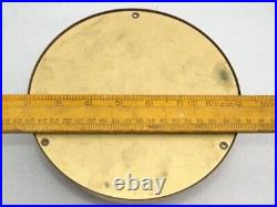 Vintage All Brass Hanseatic Compensated Ships Boat Yacht Weather Barometer