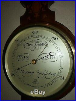 Vintage-Antique Short & Mason Barometer Thermometer Tycos Changeable England