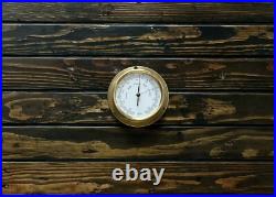 Vintage Barigo Ship Barometer German Weather Instrument Stormy & Fair Change Vintage Barigo Ship Barometer German Weather Instrument Stormy & Fair Change