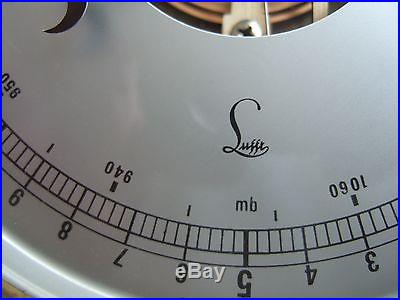 Vintage Barometer, Lufft, Made in Germany, for Watrous, NY, brass, very nice