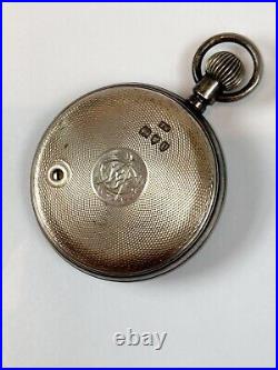 Vintage Early 1900s J. White Pocket Barometer. Good condition. WORKS