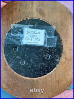Vintage German Barometer Sturmisch Regen Veranderlich Schon Wetter On Face