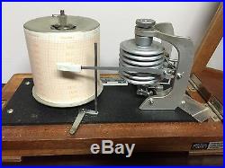 Vintage Germany VEB FEINGERATEBAU made Marine Barograph Barometer 207M