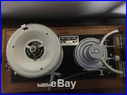 Vintage Germany VEB FEINGERATEBAU made Marine Barograph Barometer 207M