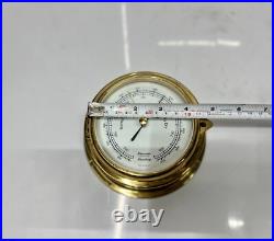 Vintage HANSEATIC HAMBURG Barometer Germany Scientific Nautical Instrument