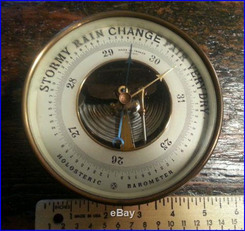 Vintage Holosteric Barometer PHBN Made in France X Dourde