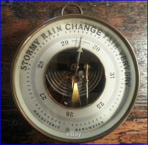 Vintage Holosteric Barometer PHBN Made in France X Dourde