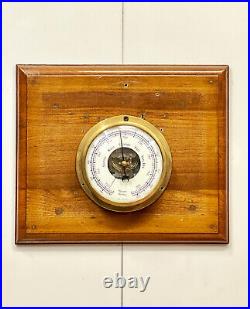 Vintage Living Stormy Rain Change dry Hanseatic Instrumemnt Hamberg Barometer