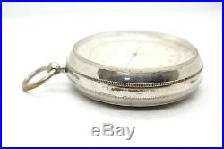 Vintage Lufft Compens Pocket Barometer Altimeter Original Case #9993 GERMANY