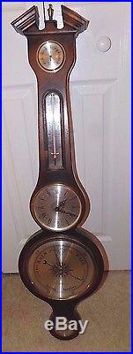 Vintage Mahogany 40 P. F. Bollenbach Barometer