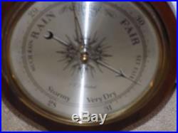 Vintage Mahogany 40 P. F. Bollenbach Barometer