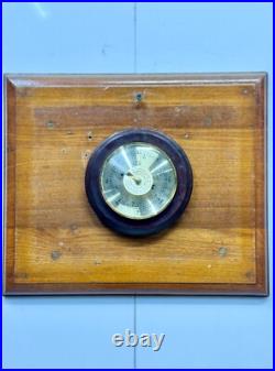 Vintage Marine Atmospheric Pressure Barometer German Nautical Wall Instrument
