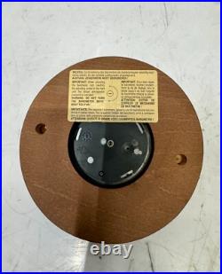 Vintage Marine Atmospheric Pressure Barometer German Nautical Wall Instrument