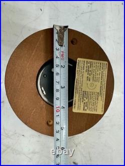Vintage Marine Atmospheric Pressure Barometer German Nautical Wall Instrument