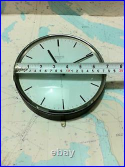 Vintage Marine Ship Clock Wempe Quartz Clock Made In Germany