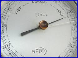 Vintage Marinebaro Sundo Ships Brass Navigation Weather Aneroid Barometer