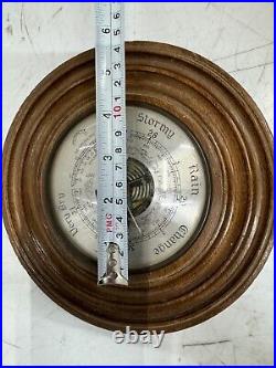 Vintage Maritime Barometer Thermometer Stormy Rain Fair Daymaster UK Vintage Maritime Barometer Thermometer Stormy Rain Fair Daymaster UK